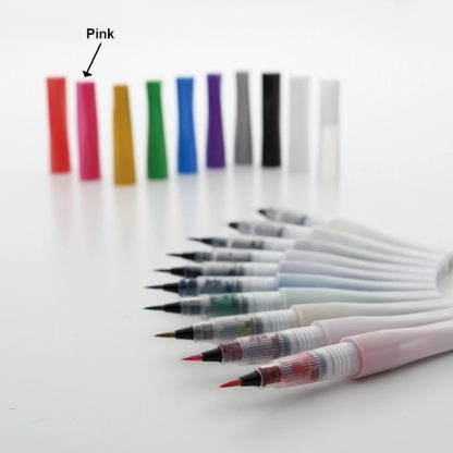 ZIG Kuretake Wink of Stella Brush Pen II GL Pink - Image 5
