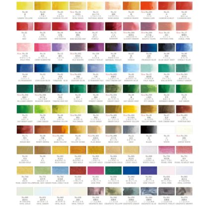 ZIG Kuretake Gansai Tambi 100 colour set : RE-release edition - Image 3