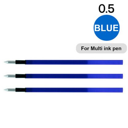 Pilot Frixion Ball Slim 3 colour pen 0.5mm Refill ink (3/pk) Blue - Image 4