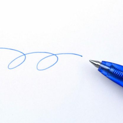 Pilot Frixion Ball Slim 3 colour pen 0.5mm Refill ink (3/pk) Blue - Image 3