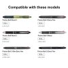 Pilot Frixion Ball Slim 3 colour pen 0.5mm Refill ink (3/pk) Blue - Image 2