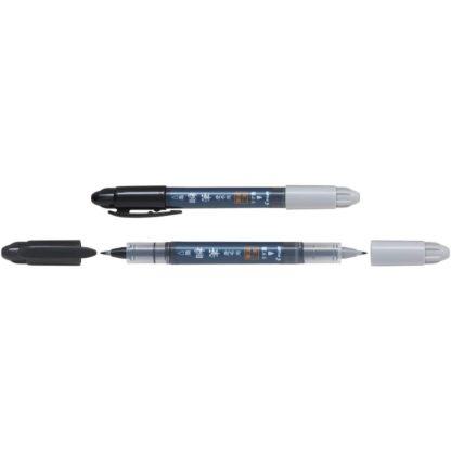 Pilot Shunpitsu Dye ink Quick Dry Brush pen (Black & Grey - Twin type) - Image 5