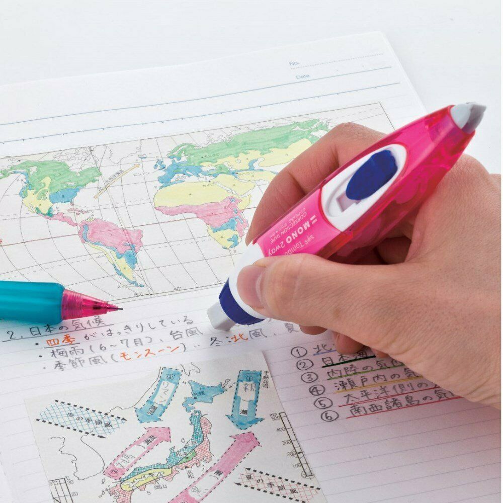 Tombow Mono 2way Correction Tape + Eraser : Pink – Manga Arts and Comic Art  Gear