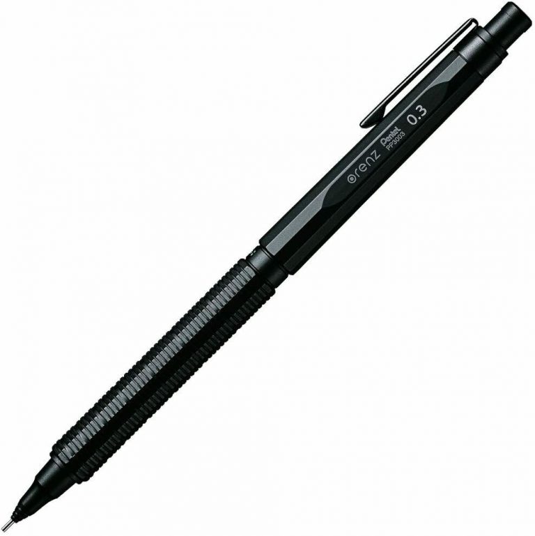 pentel mechanical pencil orenz nero 0.3 mm pp3003 a