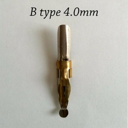 Calligraphy pen nib - Choice of 3 types / 7 sizes  made from Steel and Brass - Image 14
