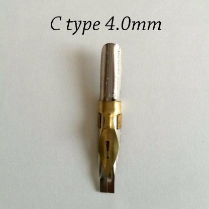 Calligraphy pen nib - Choice of 3 types / 7 sizes  made from Steel and Brass - Image 19