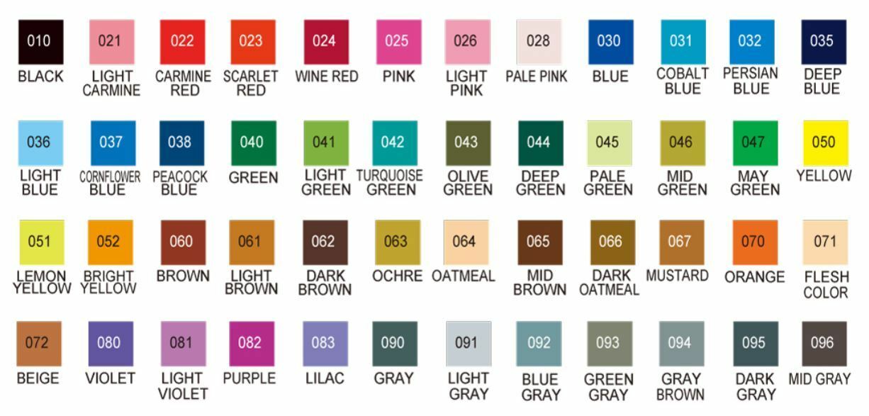 ZIG Kuretake Clean Colour Real Brush 48 Colour set – Manga Arts