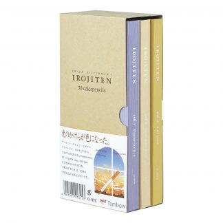 Tombow IROJITEN set of 30 colour pencil 3rd Edition Colour dictionary Seascape