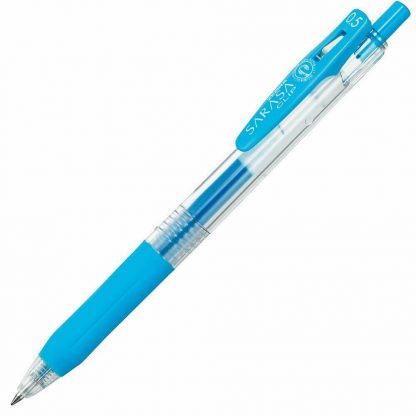 Zebra SARASA Clip Ballpoint Gel ink pen 0.5mm Light Blue
