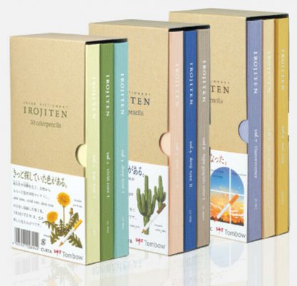Tombow IROJITEN colour pencil set 1, 2, 3 & New 10 colours (Total 100 Colours) - Image 3
