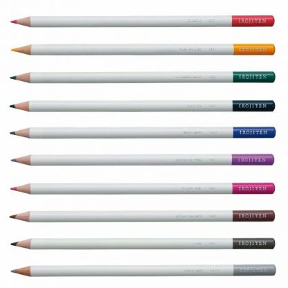 Tombow IROJITEN colour pencil set 1, 2, 3 & New 10 colours (Total 100 Colours) - Image 6