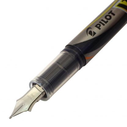 10 x PILOT V Pen Disposable Fountain Pen - Black - Medium size nib - Image 2