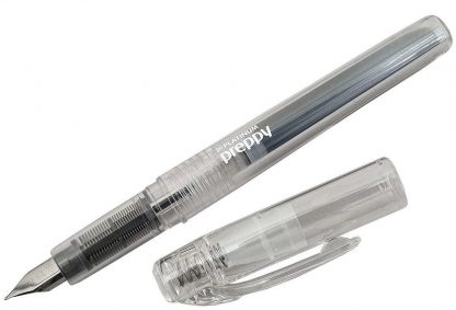 Platinum Preppy Fountain Pen Crystal (Clear body) 0.3mm Fine tip - Image 7