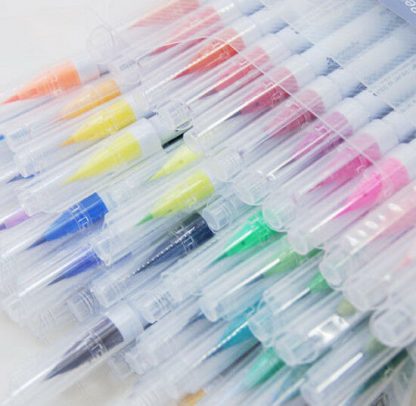 ZIG Kuretake Clean Colour Real Brush 90 Colour set - Image 4