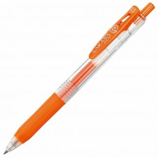 Zebra SARASA Clip Ballpoint Gel ink pen 0.5mm Orange