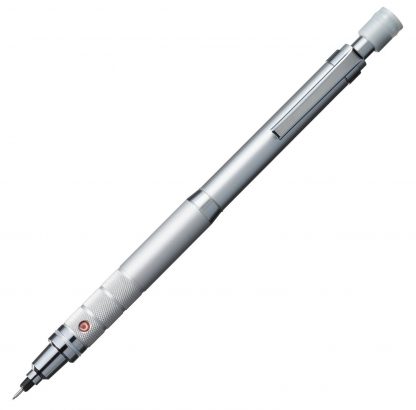 Uni Kuru Toga Mechanical pencil Roulette model Silver 0.5mm