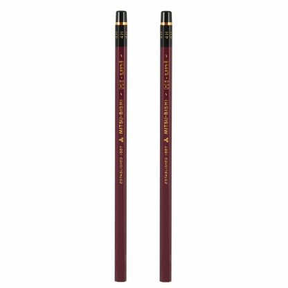 Uniball Hi Uni Graphite Pencil 2pc set : 4H