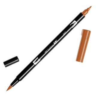 Tombow Dual Brush Orange 947 Burnt Sienna