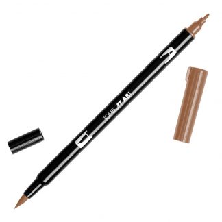 Tombow Dual Brush Orange 977 Saddle Brown