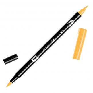 Tombow Dual Brush Pen 993 Chrome Orange