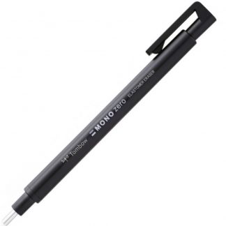 Tombow MONO Zero Round Eraser 2.3mm diameter : Black