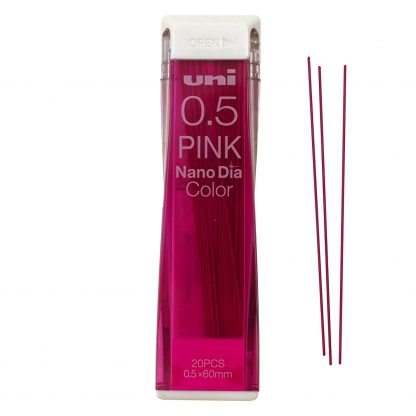 Uniball Nano Dia Mechanical Pencil Lead Pink : 0.5mm
