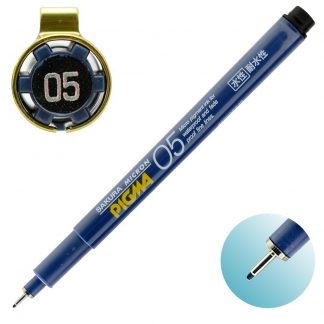 Sakura Pigma Micron Fineliner pen Black :  05