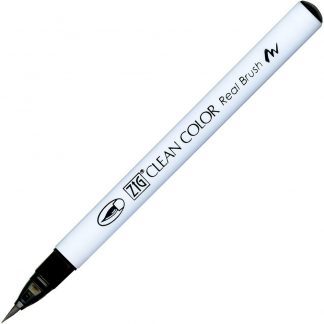 ZIG Kuretake Clean Colour Real Brush Pen 010  Black