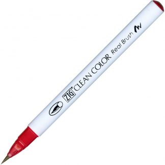 ZIG Kuretake Clean Colour Real Brush Pen 024  Wine Red