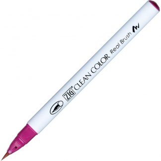 ZIG Kuretake Clean Colour Real Brush Pen 027  Dark Pink
