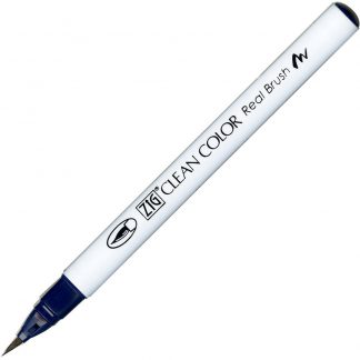 ZIG Kuretake Clean Colour Real Brush Pen 035  Deep Blue