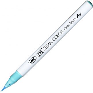 ZIG Kuretake Clean Colour Real Brush Pen 036  Light Blue