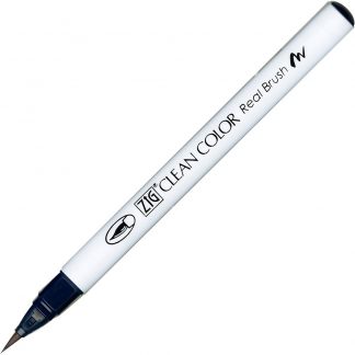 ZIG Kuretake Clean Colour Real Brush Pen 038  Peacock Blue