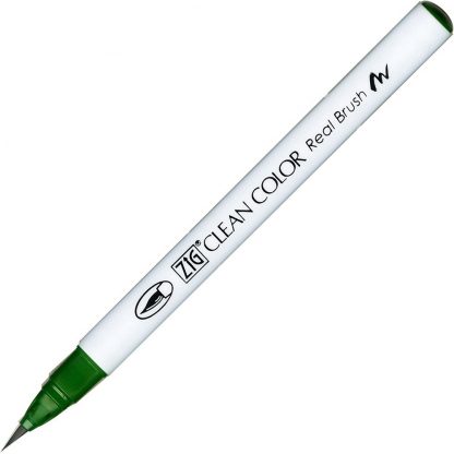 ZIG Kuretake Clean Colour Real Brush Pen 040  Green