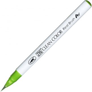 ZIG Kuretake Clean Colour Real Brush Pen 041  Light Green