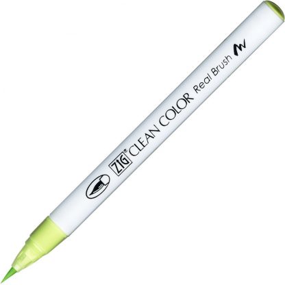 ZIG Kuretake Clean Colour Real Brush Pen 045  Pale Green