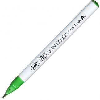 ZIG Kuretake Clean Colour Real Brush Pen 048  Emerald Green