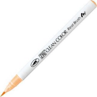 ZIG Kuretake Clean Colour Real Brush Pen 054  Pale Orange