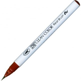ZIG Kuretake Clean Colour Real Brush Pen 060  Brown