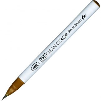 ZIG Kuretake Clean Colour Real Brush Pen 066  Dark Oatmeal