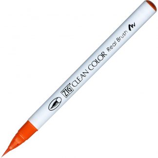 ZIG Kuretake Clean Colour Real Brush Pen 070  Orange