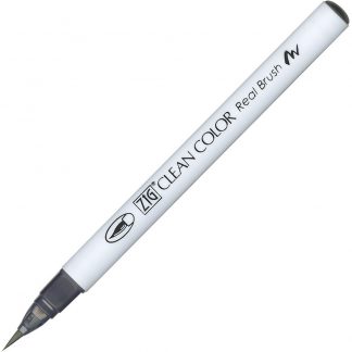 ZIG Kuretake Clean Colour Real Brush Pen 090  Gray