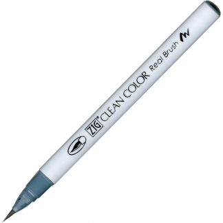 ZIG Kuretake Clean Colour Real Brush Pen 092  Blue Gray