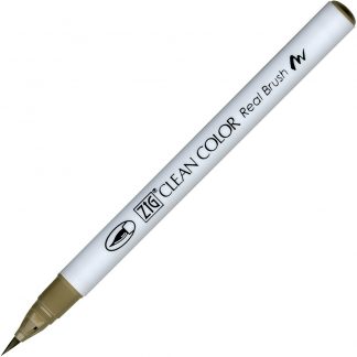 ZIG Kuretake Clean Colour Real Brush Pen 096  Mid Gray