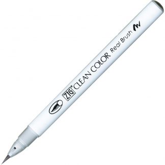 ZIG Kuretake Clean Colour Real Brush Pen 097  Pale Gray