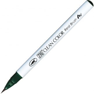 ZIG Kuretake Clean Colour Real Brush Pen 400  Marine Green