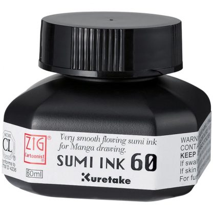 ZIG Kuretake Sumi Ink 60ml (Cartoonist series)