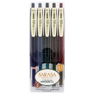 Zebra Sarasa Clip Gel ink ball point pen 0.5mm Vintage colour I