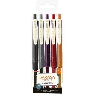 Zebra Sarasa Clip Gel ink ball point pen 0.5mm Vintage colour II