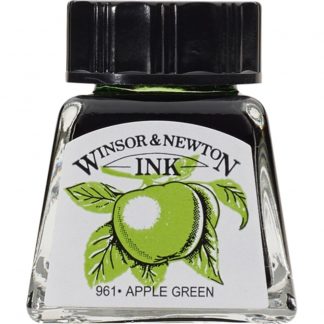 Winsor and Newton Drawing ink 14ml : Apple Green